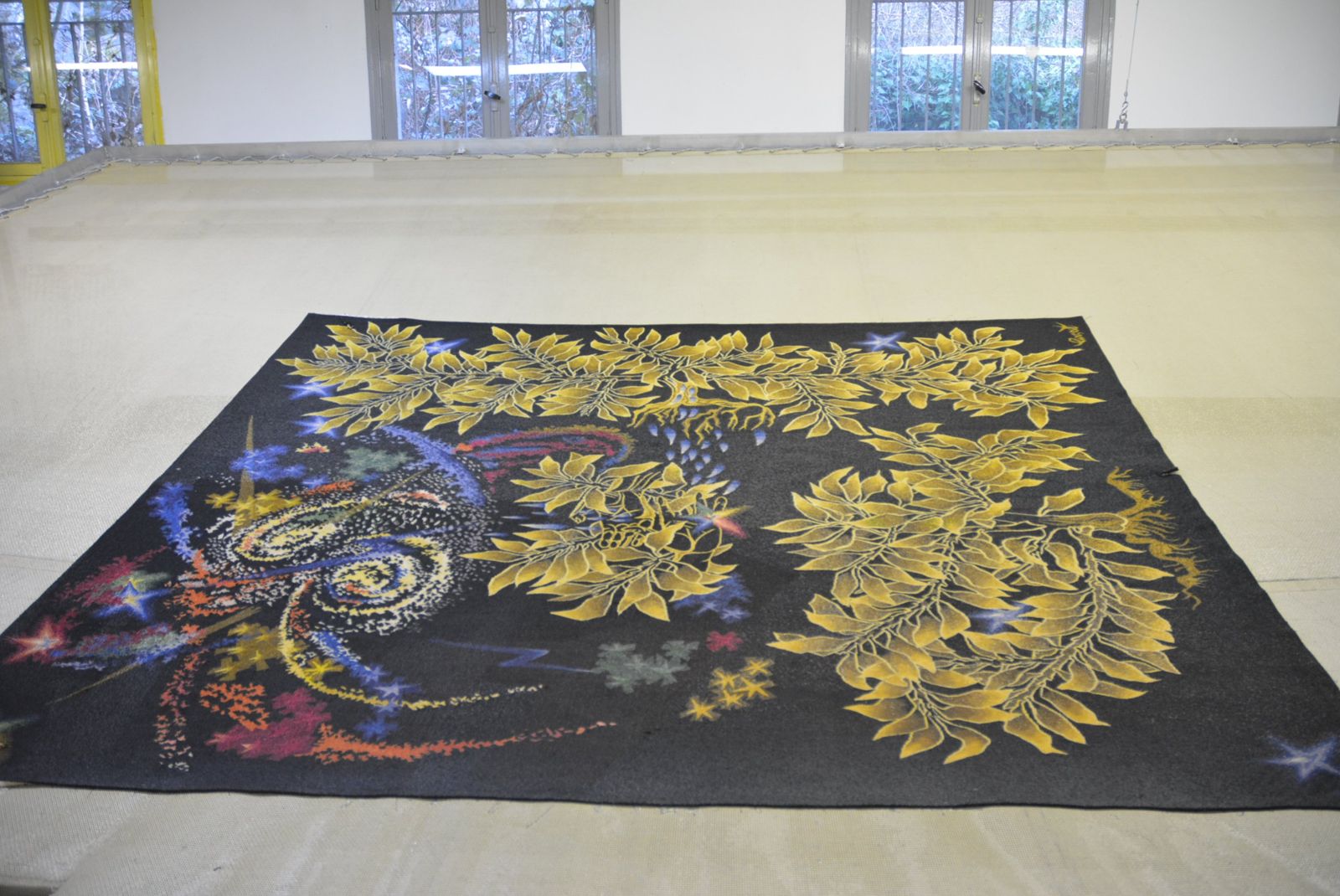 Tapisserie de Jean Lurçat après nettoyage