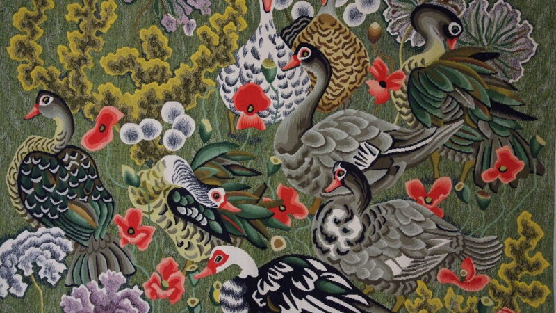 Tapisserie moderne, style contemporain