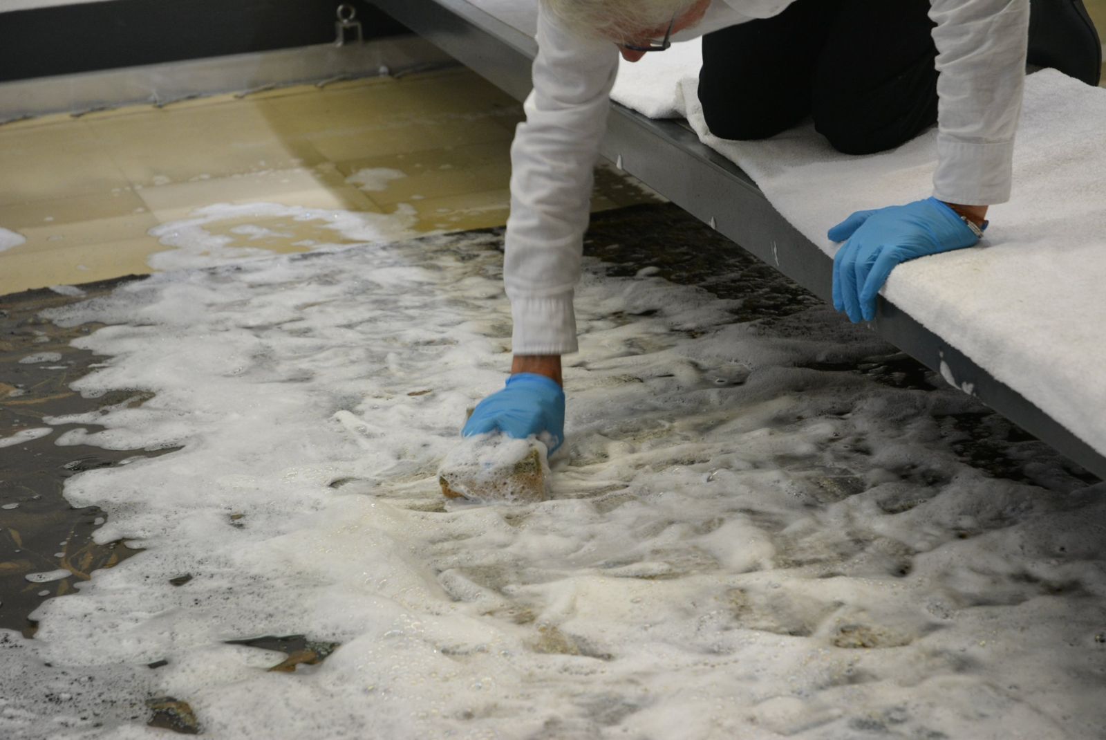 Lavage en milieu aqueux
