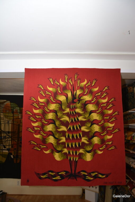 Oiseau Soleil, Tapisserie d'Aubusson, Jean Picart le Doux – Image 6