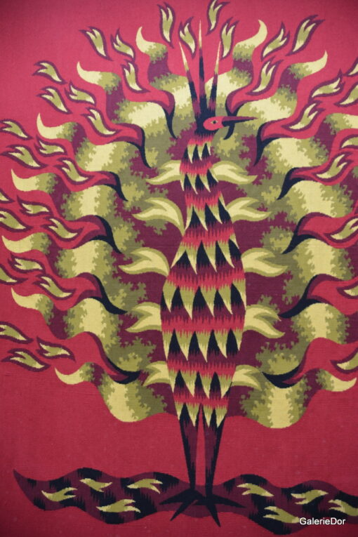 Oiseau Soleil, Tapisserie d'Aubusson, Jean Picart le Doux