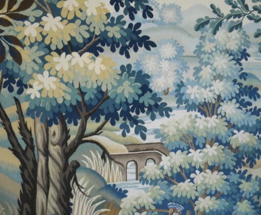 Berger, Bergère – Tapisserie d’Aubusson 20ème | Galerie DOR – Image 3